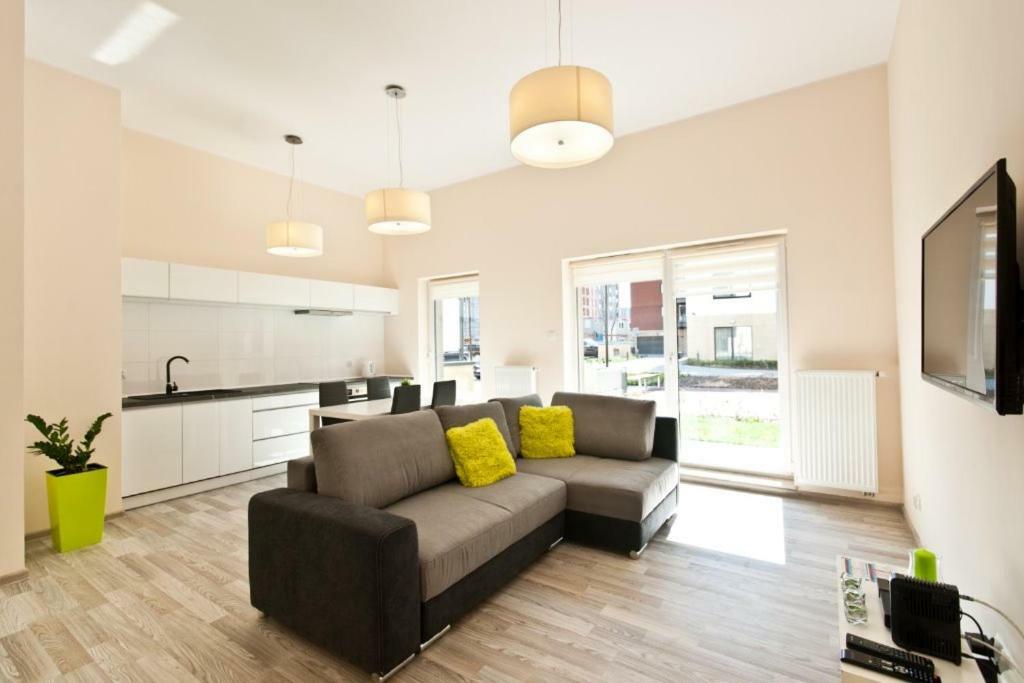 Ferienwohnung Chmielna Park Danzig Exterior foto